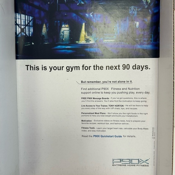 P90X DVD Workout Base Kit, Home Gym Bodyweight Exercise Program, Beach Body - Picture 3 of 7